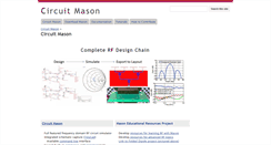 Desktop Screenshot of circuitmason.com