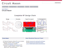 Tablet Screenshot of circuitmason.com